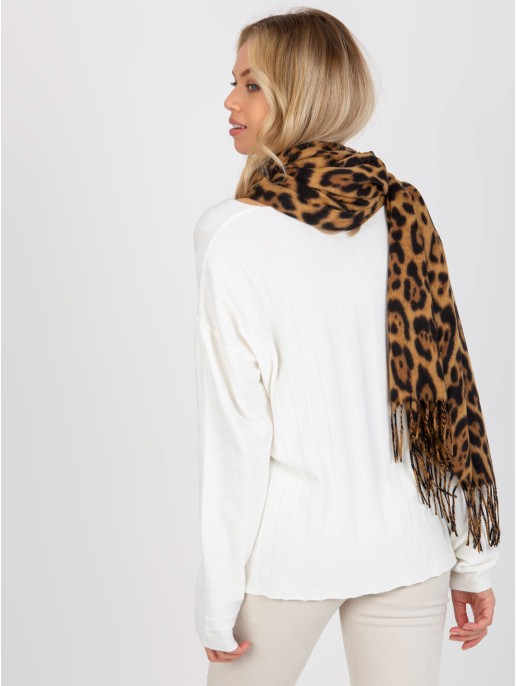 Szalik-AT-SZ-1-892.39P-camelowy Szalik-AT-SZ-1-892.39P-camelowy