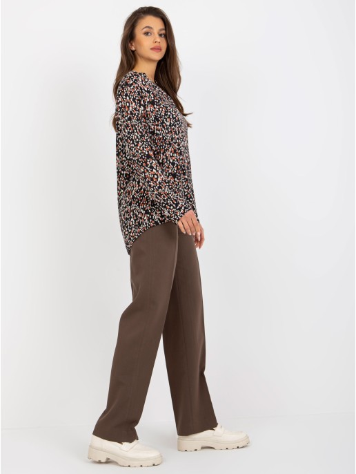 Marškiniai-D73771M11081A-juoda-smėlio spalvos Marškiniai-D73771M11081A-juoda-smėlio spalvos