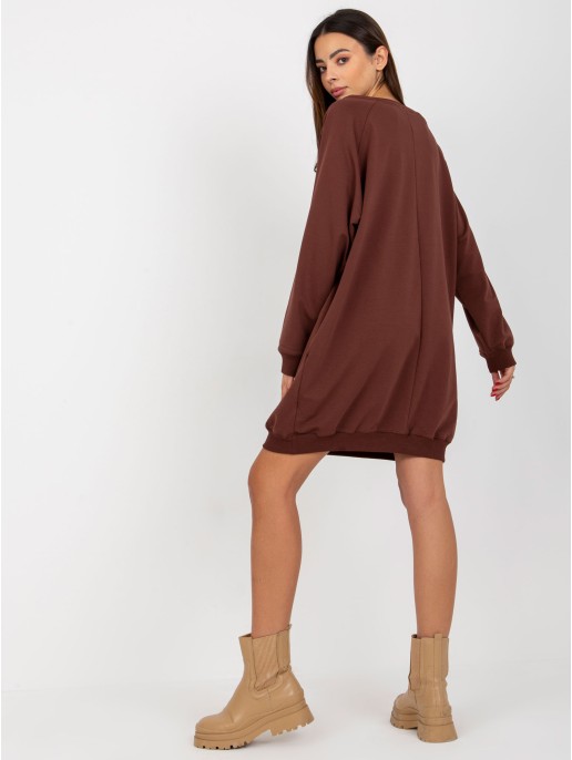 Bluza-VI-BL-3113.73P-ciemny brązowy