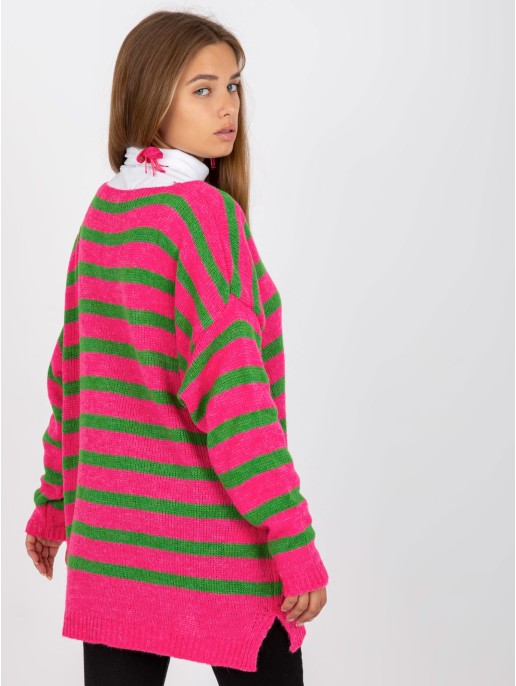 Sweter-TW-SW-BI-M59.25-różowy Sweter-TW-SW-BI-M59.25-różowy