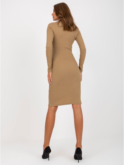 Sukienka-EM-SK-671.23P-camelowy