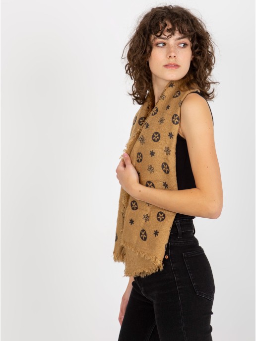 Chustka-AT-CH-23503-1.89-ciemny bezowy Chustka-AT-CH-23503-1.89-ciemny bezowy