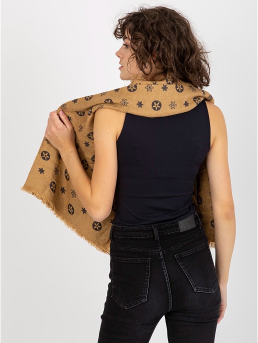 Chustka-AT-CH-23503-1.89-ciemny bezowy Chustka-AT-CH-23503-1.89-ciemny bezowy