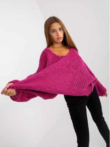 Sweter-TW-SW-BI-M2200.27-fuksjowy 2