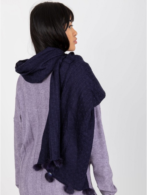 Szalik-AT-SZ-E-318.57P-granatowy Szalik-AT-SZ-E-318.57P-granatowy