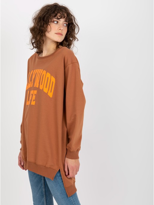 Bluza-VI-BL-3102.01P-jasny brązowy Bluza-VI-BL-3102.01P-jasny brązowy