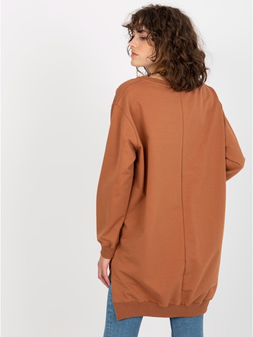 Bluza-VI-BL-3102.01P-jasny brązowy Bluza-VI-BL-3102.01P-jasny brązowy