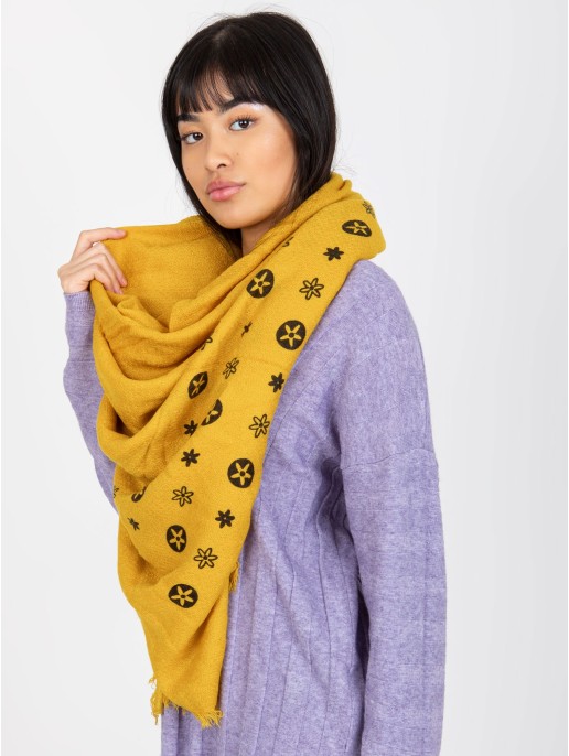 Chustka-AT-CH-23502-1.51-ciemny żółty Chustka-AT-CH-23502-1.51-ciemny żółty