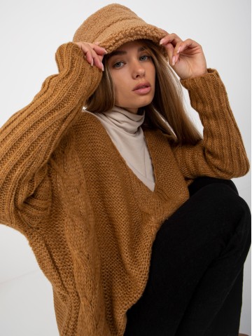 Sweter-TW-SW-BI-M903.33X-camelowy 2