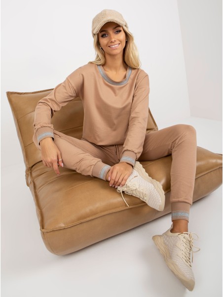 Laisvalaikio kostiumas-RV-KMPL-8365.24P-rusvas