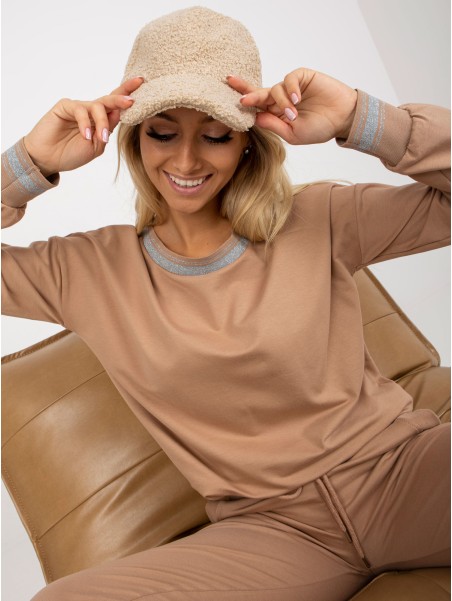 Laisvalaikio kostiumas-RV-KMPL-8365.24P-rusvas