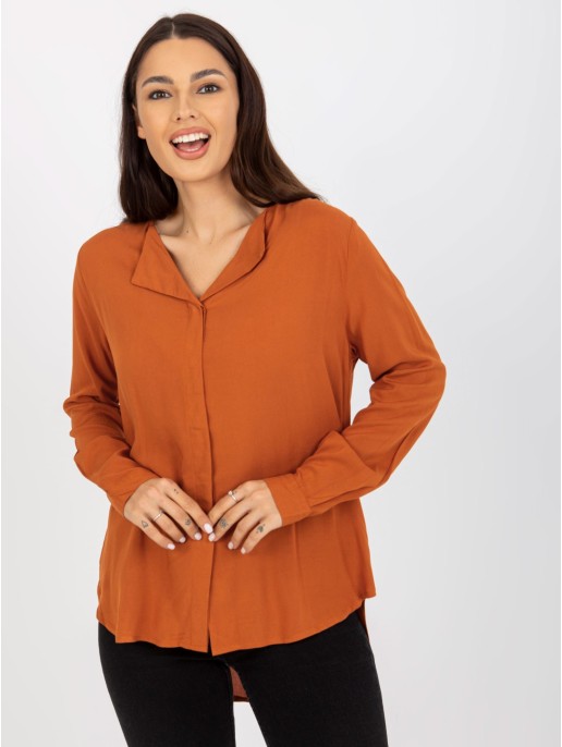 Bluzka-D73761M10997C-jasny brązowy
