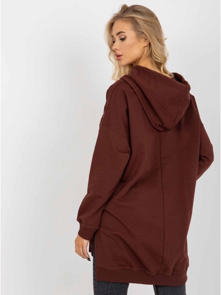 Bluza-VI-BL-335.25X-ciemny brązowy