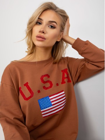 Bluza-VI-BL-3192.23P-jasny brązowy 2