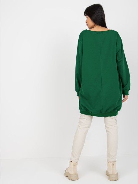 Džemperis-VI-BL-3212.15X-tamsiai žalias