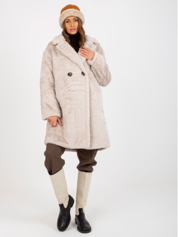 Płaszcz-TW-PL-2118.95P-jasny beżowy