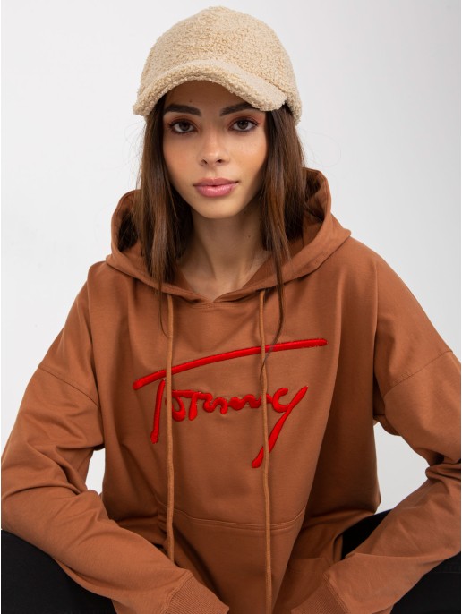 Bluza-VI-BL-335.25X-jasny brązowy Bluza-VI-BL-335.25X-jasny brązowy