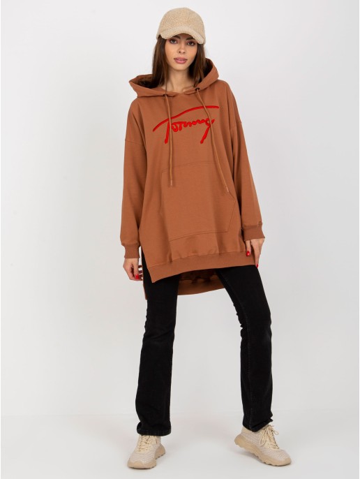 Bluza-VI-BL-335.25X-jasny brązowy Bluza-VI-BL-335.25X-jasny brązowy