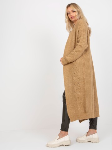 Kardigan-VI-SW-21TU750.31X-camelowy 2