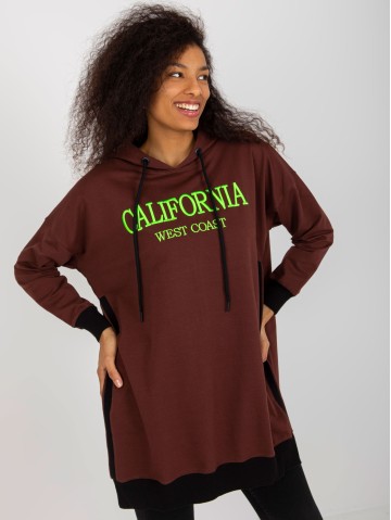 Bluza-VI-BL-327.70P-ciemny brązowy