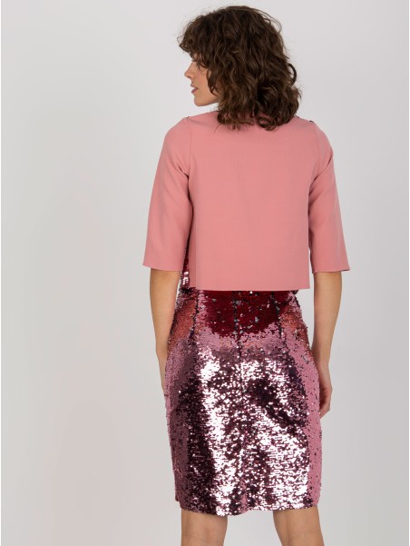 Bluzka-LK-BZ-507300.88-ciemny różowy