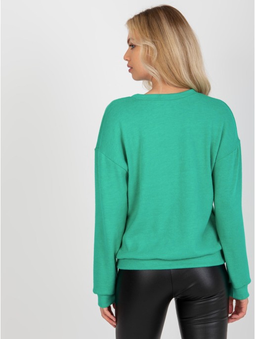 Bluzka-LK-BZ-509067-1.27-turkusowy Bluzka-LK-BZ-509067-1.27-turkusowy