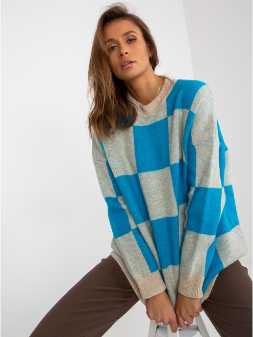 Sweter-EM-SW-1054-02.31-niebieski Sweter-EM-SW-1054-02.31-niebieski