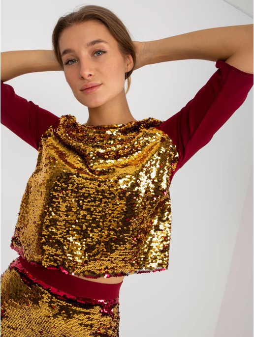 Bluzka-LK-BZ-507300.88-bordowy Bluzka-LK-BZ-507300.88-bordowy