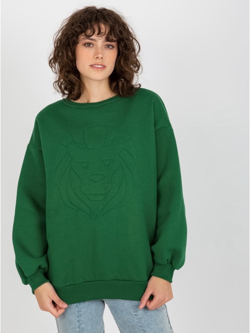 Bluza-EM-BL-617-4.41P-ciemny zielony Bluza-EM-BL-617-4.41P-ciemny zielony