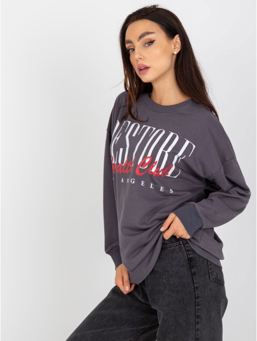 Bluza-EM-BL-7886.88-ciemny szary Bluza-EM-BL-7886.88-ciemny szary