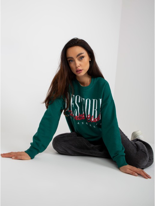 Bluza-EM-BL-7886.88-ciemny zielony Bluza-EM-BL-7886.88-ciemny zielony