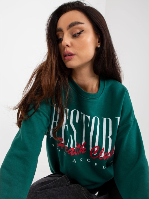 Bluza-EM-BL-7886.88-ciemny zielony Bluza-EM-BL-7886.88-ciemny zielony