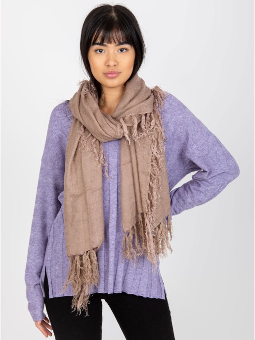 Szalik-AT-SZ-1285.65P-ciemny bezowy Szalik-AT-SZ-1285.65P-ciemny bezowy