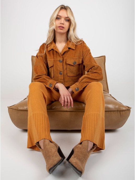 Spodnie-VI-SP-20284.08P-ciemny żółty