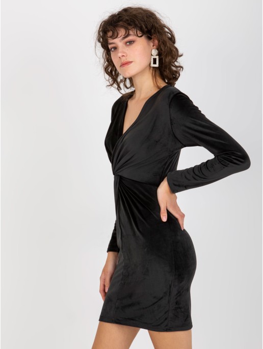 Suknelė-RP-SK-8157.07-juoda Suknelė-RP-SK-8157.07-juoda
