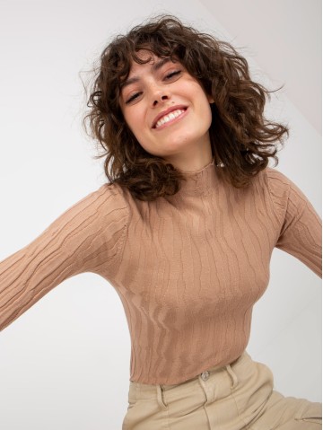 Sweter-NM-SW-DZ92528-1.20P-camelowy 2