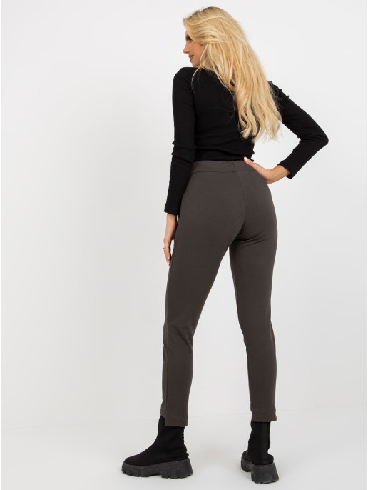 Spodnie dresowe-RV-DR-8370.00-khaki Spodnie dresowe-RV-DR-8370.00-khaki