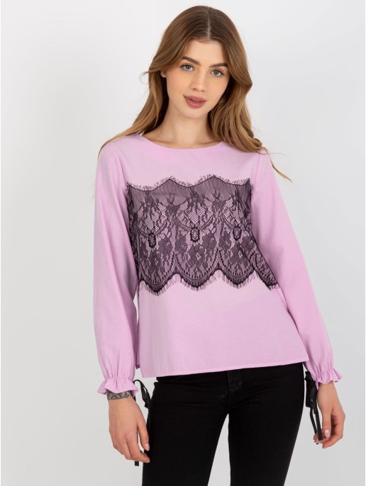 Bluzka-LK-BZ-506877-2.01P-jasny fioletowy Bluzka-LK-BZ-506877-2.01P-jasny fioletowy