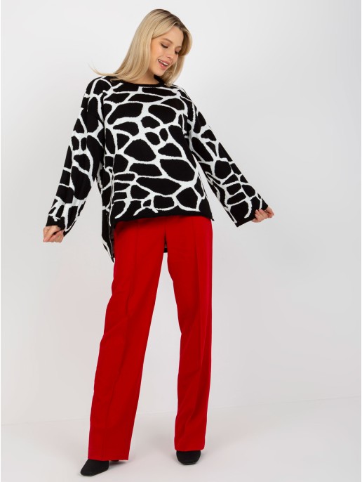 Megztinis-RV-SW-14276.09X-biało-juodas Megztinis-RV-SW-14276.09X-biało-juodas