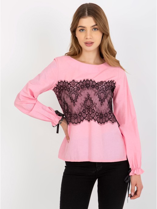 Bluzka-LK-BZ-506877.15X-różowy Bluzka-LK-BZ-506877.15X-różowy