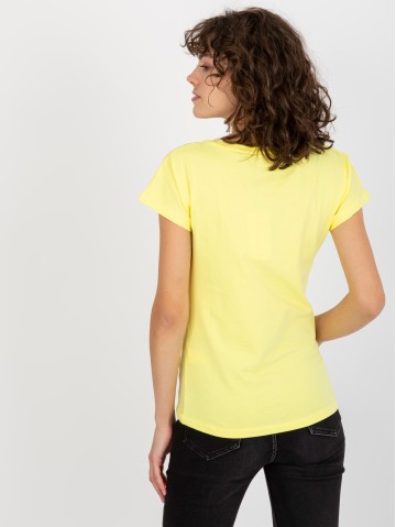 T-shirt-VI-TS-035.01P-jasny żółty 2