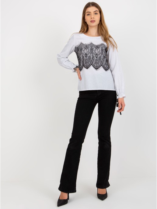Palaidinė-LK-BZ-506877-3.36P-balta-juoda Palaidinė-LK-BZ-506877-3.36P-balta-juoda
