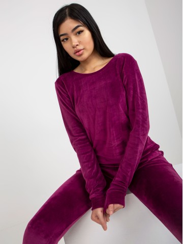 Laisvalaikio kostiumas-RV-KMPL-6083.05-violetinis 2