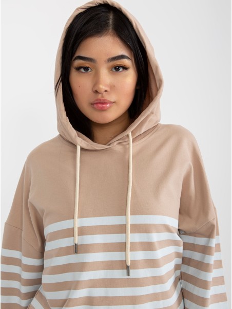 Džemperis-LO-BL-DY-28.01-biało-smėlio spalvos