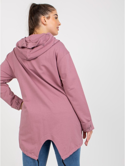 Bluza-RV-BL-8266.34P-ciemny różowy