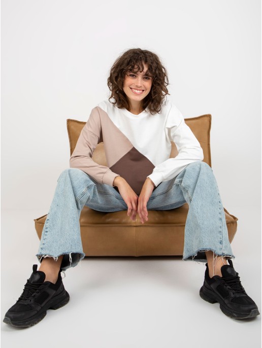 Džemperis-RV-BL-8463.41P-biało-rudas Džemperis-RV-BL-8463.41P-biało-rudas