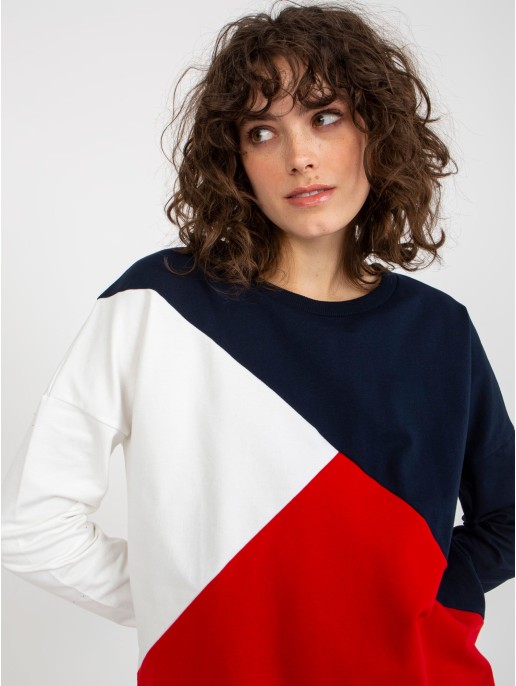 Bluza-RV-BL-8463.41P-granatowo-czerwony Bluza-RV-BL-8463.41P-granatowo-czerwony