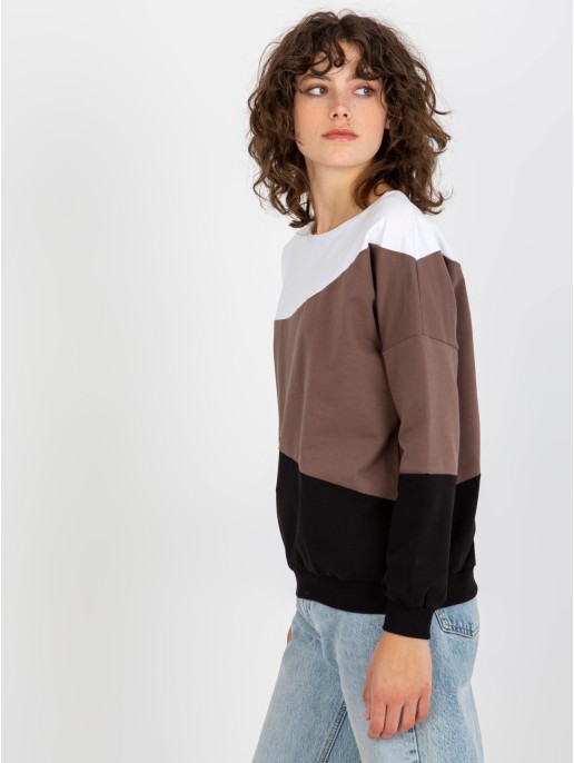 Bluza-RV-BL-8430.61P-biało-czarny Bluza-RV-BL-8430.61P-biało-czarny