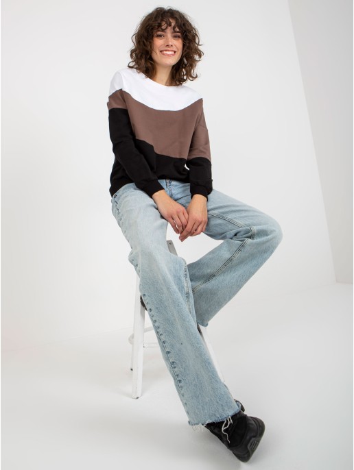 Bluza-RV-BL-8430.61P-biało-czarny Bluza-RV-BL-8430.61P-biało-czarny