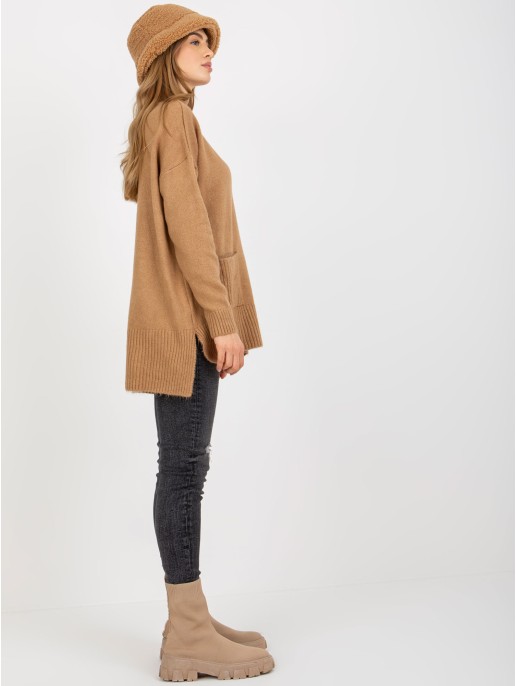 Megztinis-RV-SW-7051.95P-rusvas Megztinis-RV-SW-7051.95P-rusvas